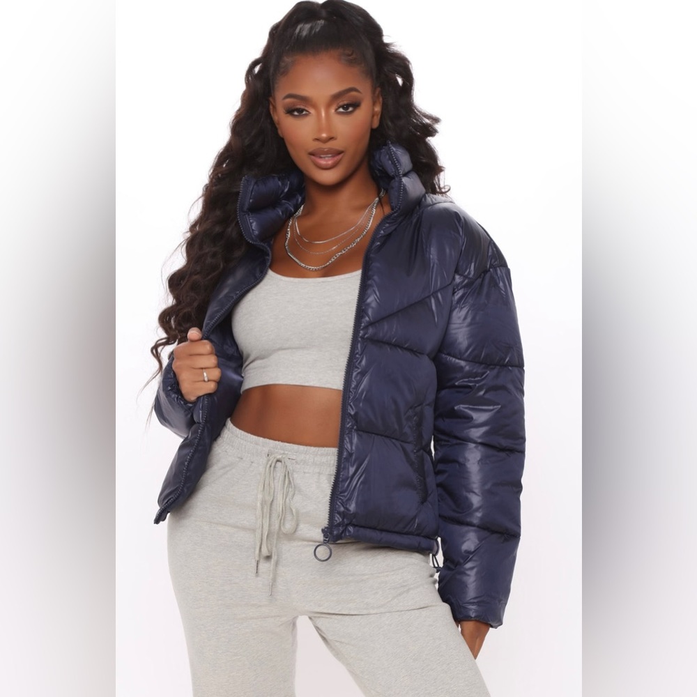 Brand New Fashion Nova City Streets Puffer Jacket